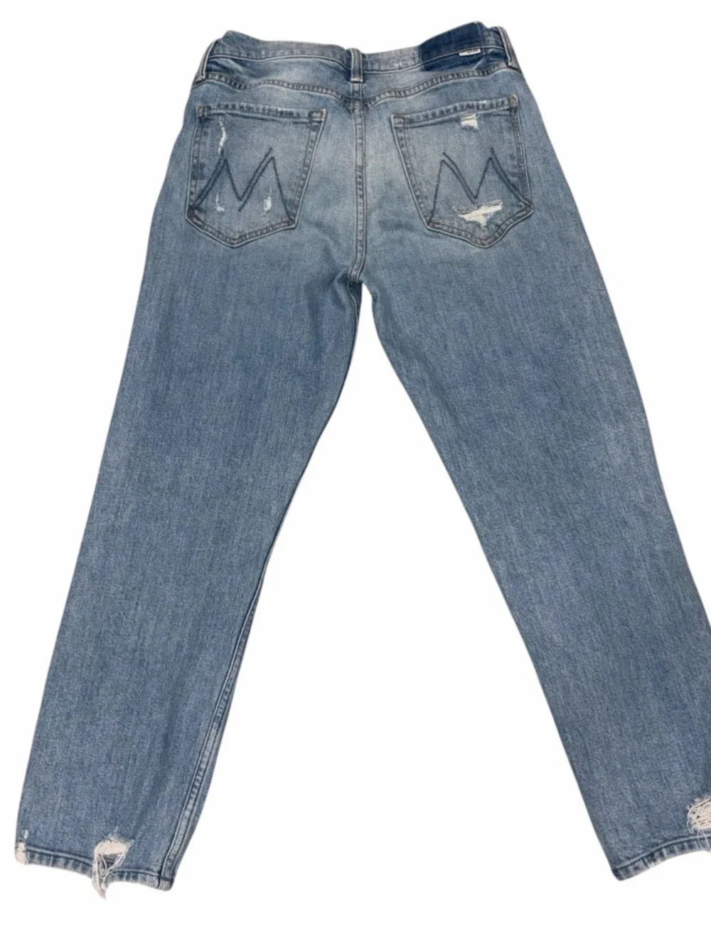 Mother Superior The Tomcat Distressed Ankle Jean in Confession Wash size 28